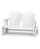 Not your average glider, our refined design revives the tranquil ride of gliders past with a sophisticated style that sits proudly on any porch or patio. Gliding redefined. - 54w x 30d x 36h - Seat: 16" Arm: 24" - Hidden Fasteners - Available by special order at no additional charge