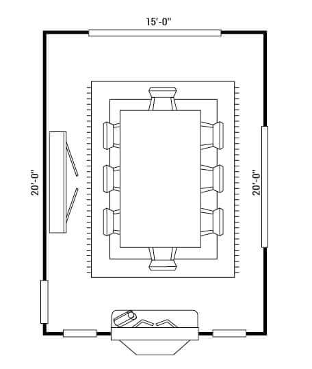 floor-plan-x8 for custom dining