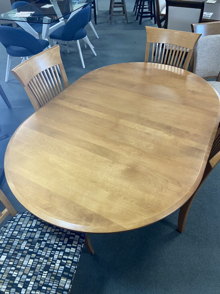 birch wood table