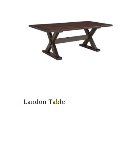 landon amish table