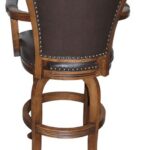 montego tobias leather barstool